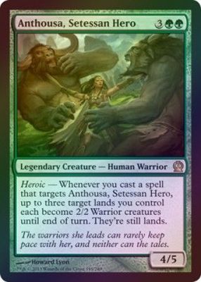 Anthousa, Setessan Hero - Foil Theros Foil Singles