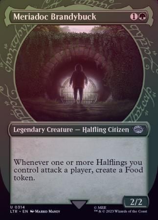 Meriadoc Brandybuck 0314 Showcase - Foil The Lord of the Rings: Tales of Middle-Earth Collector Booster Foil Singles