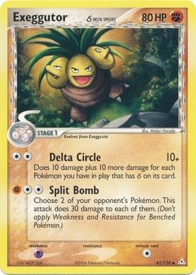 Exeggutor (Delta Species) - 41/110 - Uncommon Ex Holon Phantoms Singles