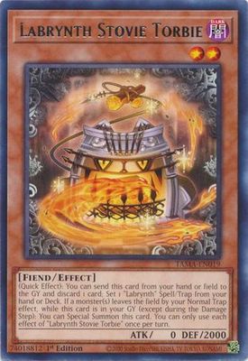 Labrynth Stovie Torbie - TAMA-EN019 - Rare 1st Edition Tactical Masters 1st Edition Singles (espanol)
