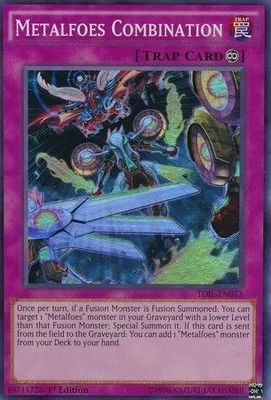 Metalfoes Combination - TDIL-EN073 - Super Rare 1st Edition The Dark Illusion 1st Edition Singles