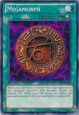 Megamorph - SDCR-EN024 - Common 1st Edition Structure Deck: Cyber Dragon Revolution 1st Edition Singles