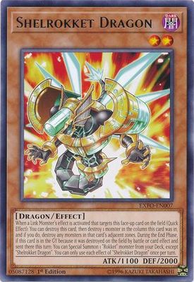 Shelrokket Dragon - EXFO-EN007 - Rare 1st Edition Extreme Force [EXFO] 1st Edition Singles