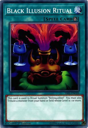 Black Illusion Ritual - SS01-ENC09 - Common 1st Edition Speed Duel Starter Decks: Destiny Masters Singles