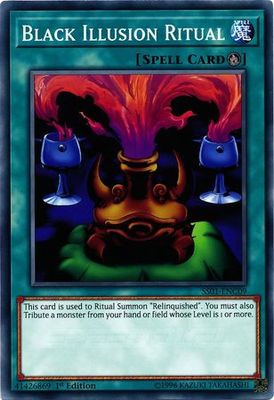 Black Illusion Ritual - SS01-ENC09 - Common 1st Edition Speed Duel Starter Decks: Destiny Masters Singles