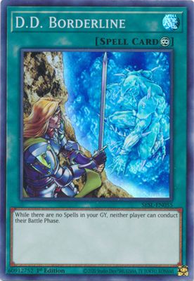 D.D. Borderline - SESL-EN055 - Super Rare 1st Edition Secret Slayers Singles