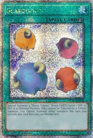 SJGA Scapegoat - MP24-EN008 - Quarter Century Rare 1st Edition Mega Tin 2024 Dueling Mirrors Singles