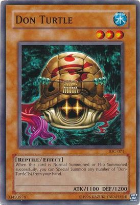 Don Turtle - IOC-071 - Common Unlimited Invasion of Chaos [IOC] Unlimited Singles