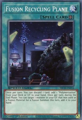 Fusion Recycling Plant - SBCB-EN016 - Common 1st Edition Speed Duel Battle City Box 1st Edition Singles