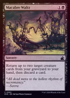 Macabre Waltz 0082 - Foil Ravnica Remastered Foil Singles