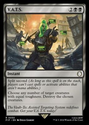 V.A.T.S. 0050 Universes Beyond: Fallout Commander Singles