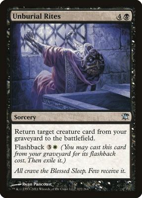 Unburial Rites 122/264 - Innistrad (ISD)