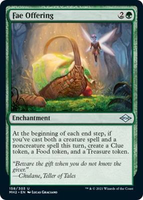 Fae Offering 158/303 Modern Horizons 2 Singles (espanol)