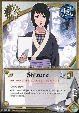 GA Shizune - N-599 - Common Naruto: Emerging Alliance