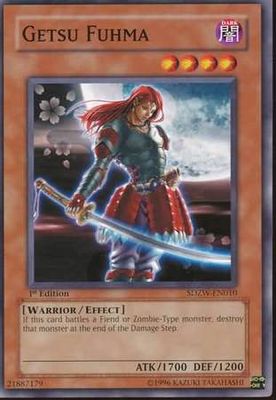 Getsu Fuhma - SDZW-EN010 - Common 1st Edition Structure Deck: Zombie World 1st Edition Singles