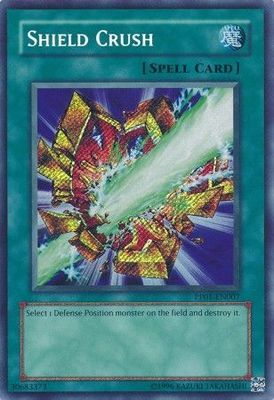 Shield Crush - PP01-EN007 - Secret Rare Premium Pack: Series PP01 &amp; PP02 Secret Rares