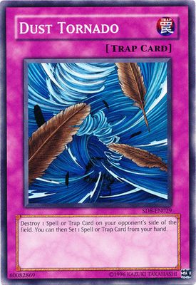 Dust Tornado - SD8-EN029 - Common Unlimited Structure Deck: Lord of the Storm [SD8] Unlimited Singles