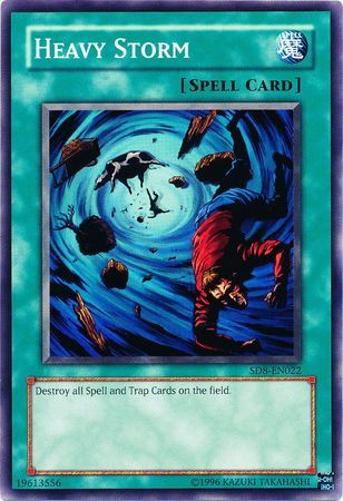 Heavy Storm - SD8-EN022 - Common Unlimited Structure Deck: Lord of the Storm [SD8] Unlimited Singles