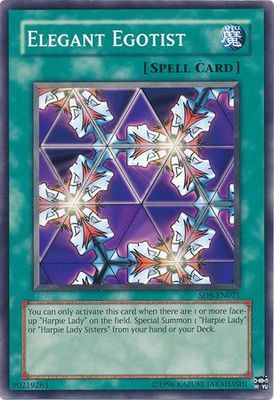 Elegant Egotist - SD8-EN021 - Common Unlimited Structure Deck: Lord of the Storm [SD8] Unlimited Singles