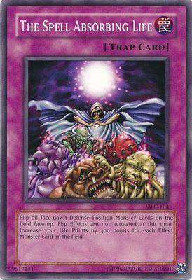 The Spell Absorbing Life - MFC-104 - Common Unlimited Magician&#39;s Force [MFC] Unlimited Singles