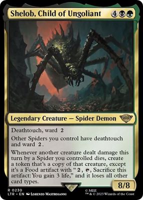 Shelob, Child of Ungoliant - Universes Beyond: The Lord of the Rings: Tales of Middle-earth (LTR) Universes Beyond: The Lord of the Rings: Tales of Middle-earth