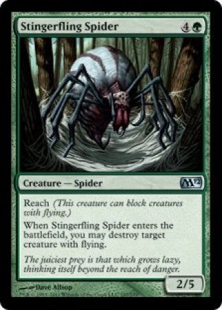 Stingerfling Spider - Magic 2012 (M12) Singles