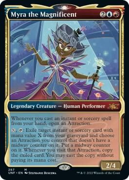 GA Myra the Magnificent (Showcase) - Unfinity (UNF) Unfinity Foil