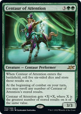 GA Centaur of Attention - Unfinity (UNF) Unfinity