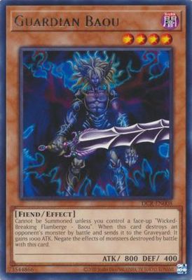 Guardian Baou - DCR-EN008 - Rare Unlimited (25th Reprint) Dark Crisis 25th Anniversary Singles