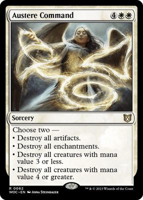 GA Austere Command - Commander: Wilds of Eldraine (WOC) Commander: Wilds of Eldraine