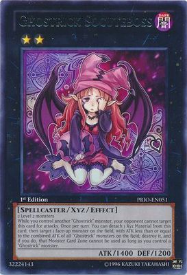 Ghostrick Socuteboss - PRIO-EN051 - Rare 1st Edition Primal Origin 1st Edition Singles