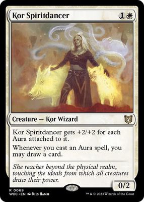 Kor Spiritdancer - Commander: Wilds of Eldraine (WOC) Commander: Wilds of Eldraine