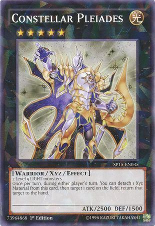 Constellar Pleiades - SP15-EN035 - Shatterfoil Rare 1st Edition Star Pack ARC-V Singles
