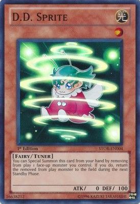 D.D. Sprite - STOR-EN004 - Super Rare 1st Edition Storm of Ragnarok 1st Edition Singles (español)