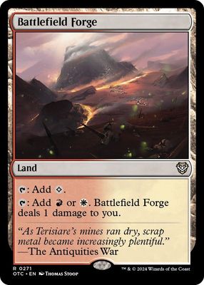 GA Battlefield Forge - Commander: Outlaws of Thunder Junction (OTC) Commander: Outlaws of Thunder Junction