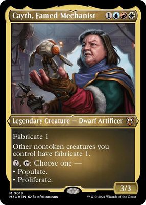 Cayth, Famed Mechanist (Foil Etched) - Commander: Modern Horizons 3 (M3C) Commander: Modern Horizons 3