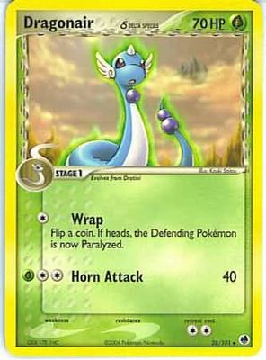 Dragonair (Delta Species) - 28/101 - Uncommon Ex Dragon Frontiers Singles