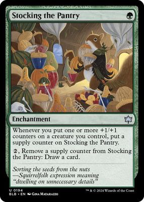 Stocking the Pantry - Bloomburrow (BLB) Bloomburrow-Foil