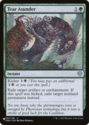 Tear Asunder - The List Reprints (LIST) The List Reprints