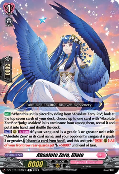 GA Absolute Zero, Claio - DZ-LBT01: Lyrical Monasterio Sparkling Stars! (DZ-LBT01) DZ-LBT01: Lyrical Monasterio Sparkling Stars!