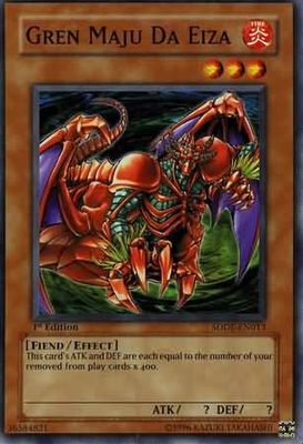 Gren Maju Da Eiza - SDDE-EN013 - Common 1st Edition Structure Deck: Dark Emperor [SDDE] 1st Edition Singles