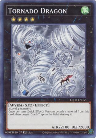 Tornado Dragon - LED8-EN055 - Common 1st Edition Legendary Duelists: Synchro Storm 1st Edition Singles