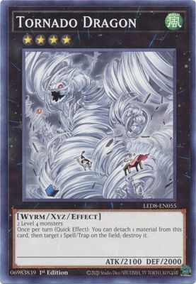 Tornado Dragon - LED8-EN055 - Common 1st Edition Legendary Duelists: Synchro Storm 1st Edition Singles