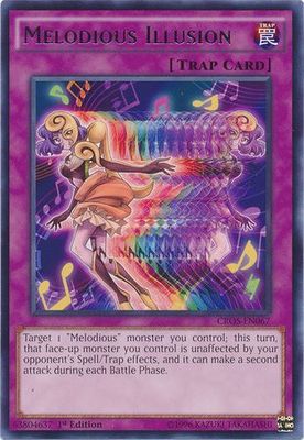 Melodious Illusion - CROS-EN067 - Rare 1st Edition Crossed Souls 1st Edition Singles (español)