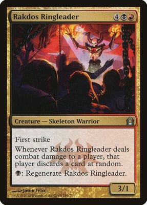 Rakdos Ringleader  186/274- Return to Ravnica (RTR) Return to Ravnica