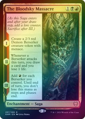 The Bloodsky Massacre 207/285 - Foil Kaldheim Foil Singles (Español)