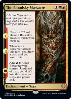 The Bloodsky Massacre 207/285 Kaldheim Singles (Español)