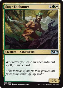 Satyr Enchanter 223/280 Magic 2019 (M19) Singles (Español)