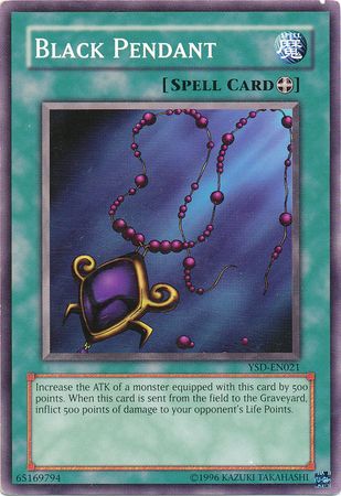 Black Pendant - YSD-EN021 - Common Unlimited Starter Deck: GX (2006) [YSD] Unlimited Singles