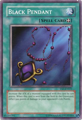 Black Pendant - YSD-EN021 - Common Unlimited Starter Deck: GX (2006) [YSD] Unlimited Singles